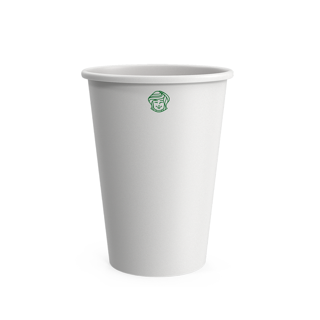 Copo de Papel Billa 330ml Branco c/30UN